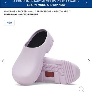 Birkenstock Super Birki 2.0 Polyurethane in Purple Fog